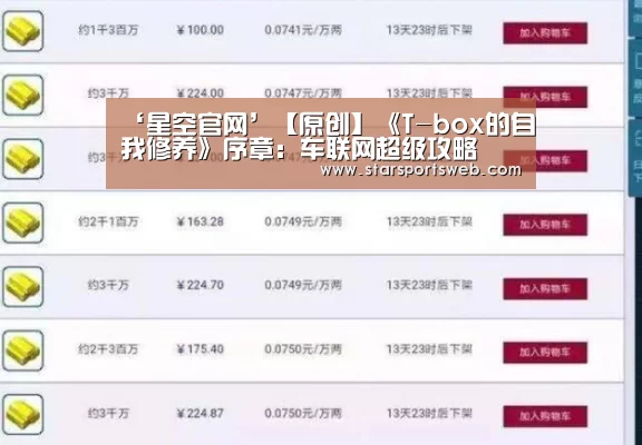‘星空官网’【原创】《T-box的自我修养》序章:车联网超级攻略(图4) 星空官网