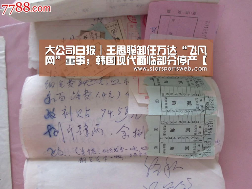 大公司日报|王思聪卸任万达“飞凡网”董事;韩国现代面临部分停产【星空体育】(图3) 星空体育官网